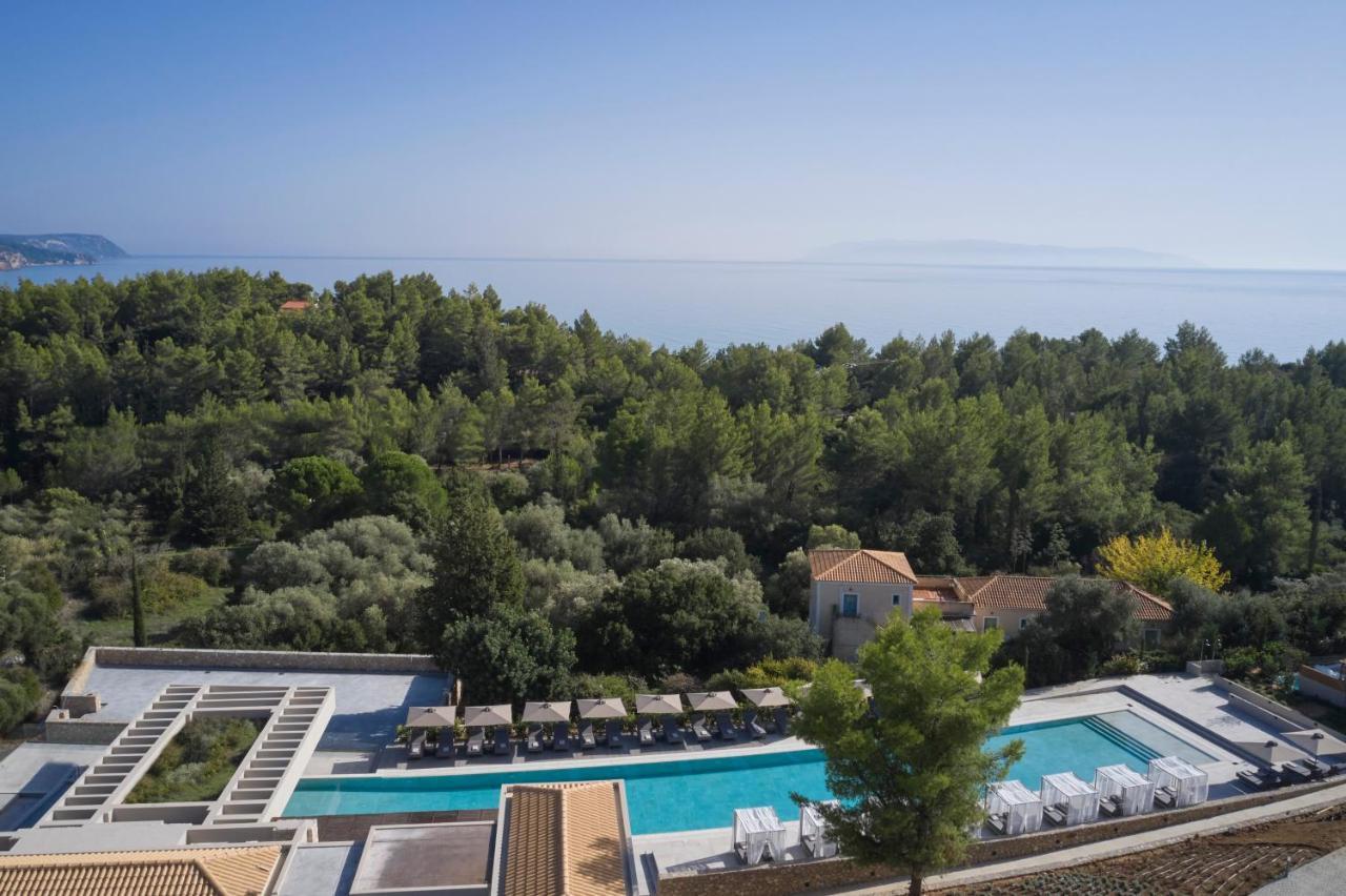Celestial All Suites Afrato Bagian luar foto