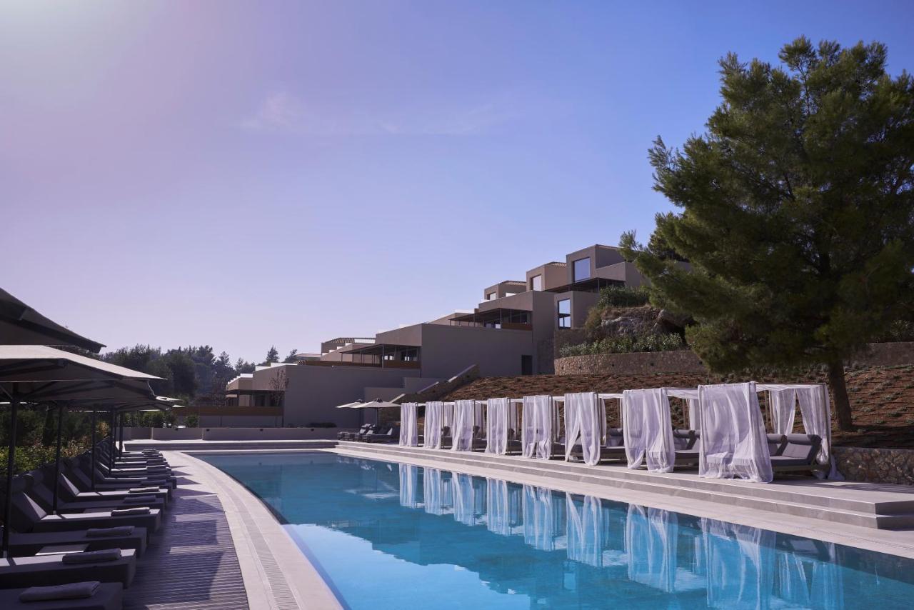 Celestial All Suites Afrato Bagian luar foto