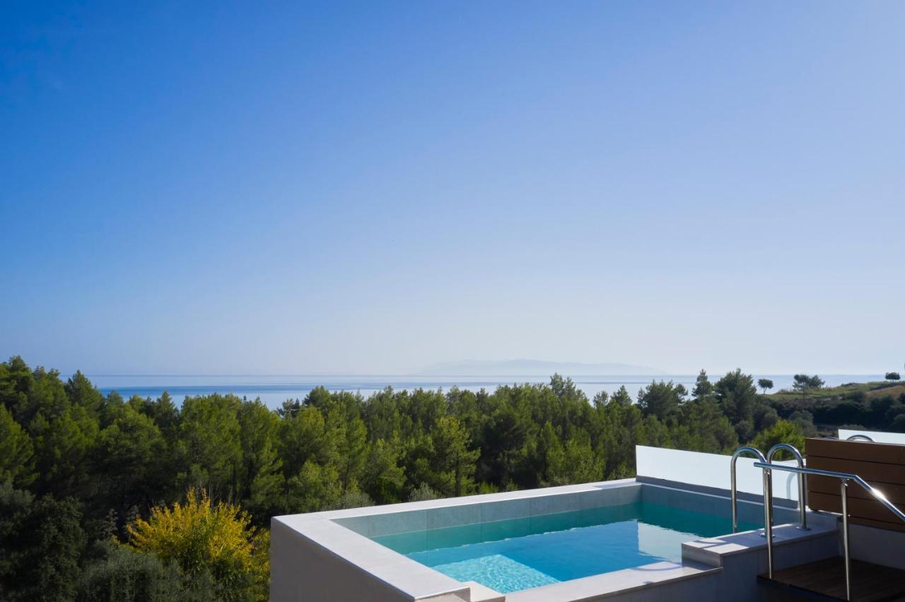 Celestial All Suites Afrato Bagian luar foto