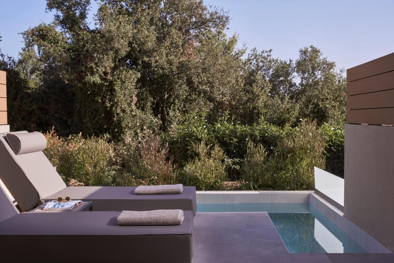 Celestial All Suites Afrato Bagian luar foto