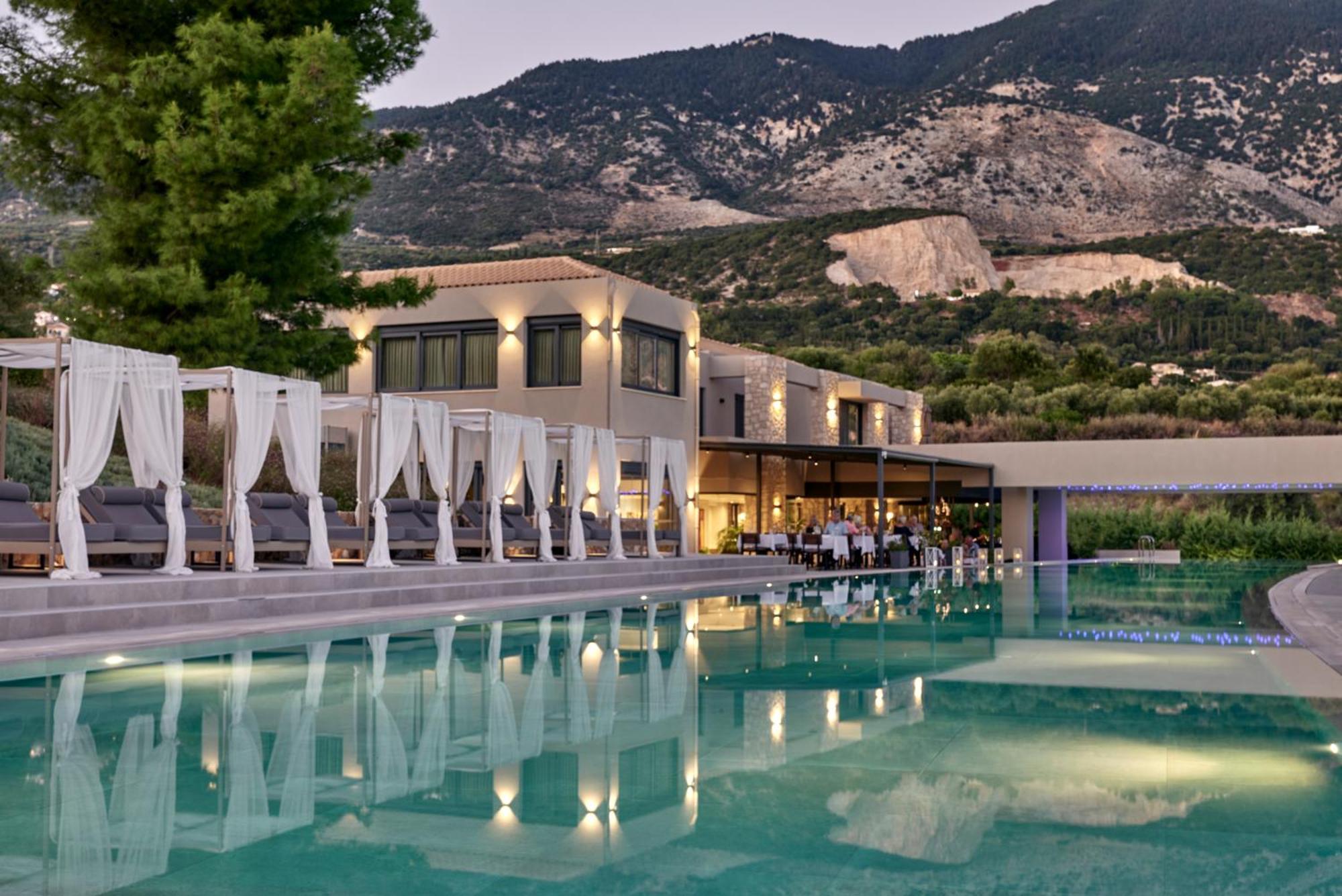 Celestial All Suites Afrato Bagian luar foto