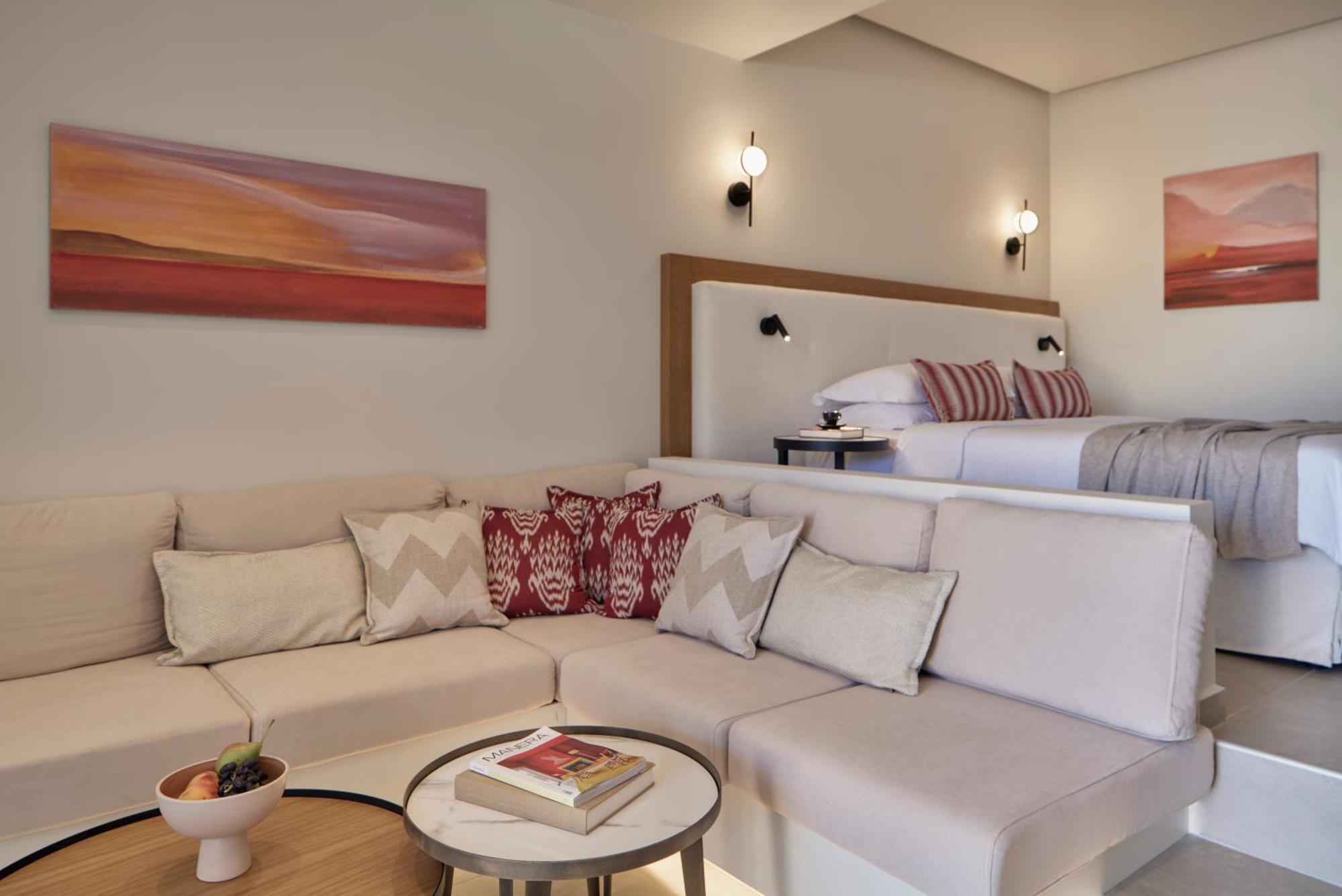 Celestial All Suites Afrato Bagian luar foto