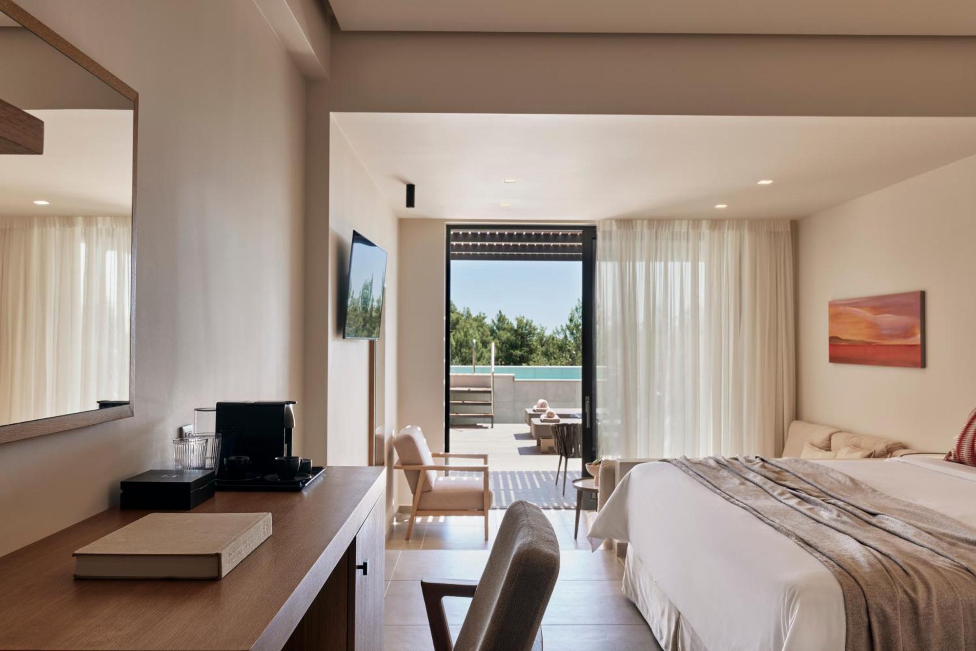 Celestial All Suites Afrato Ruang foto
