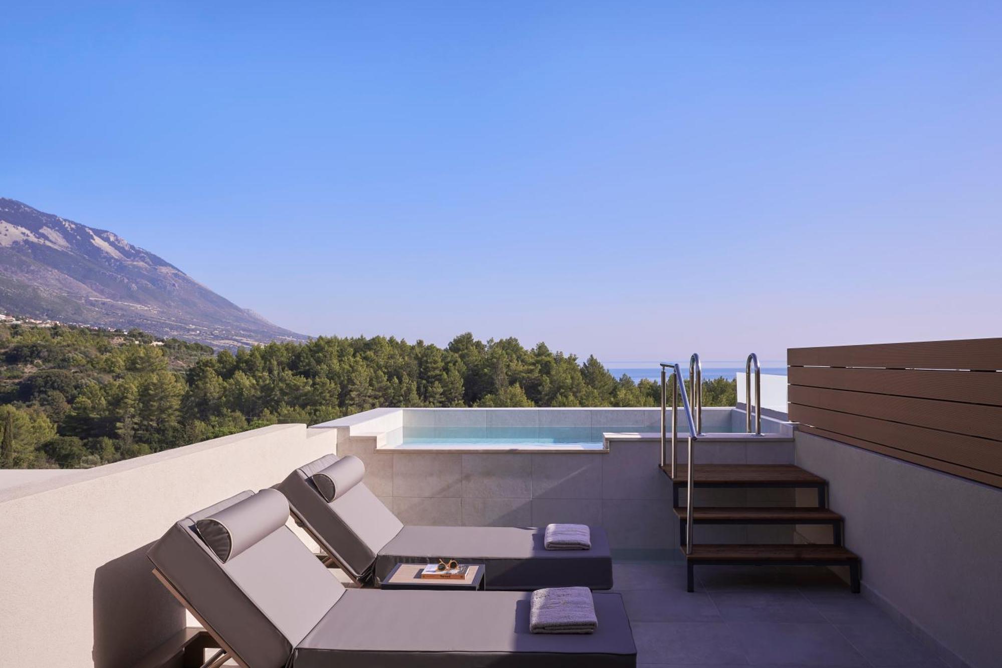 Celestial All Suites Afrato Ruang foto